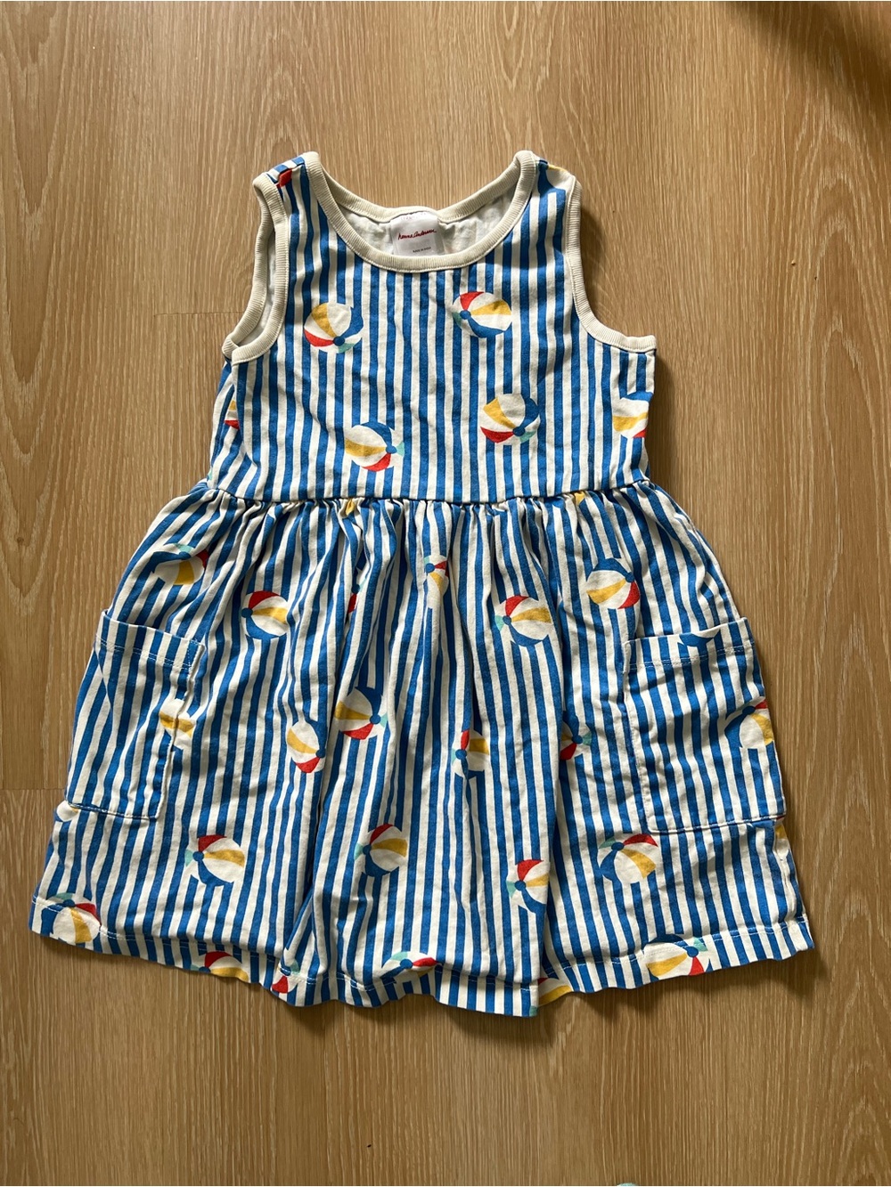 Hanna Andersson Sleeveless Print Pocket Dress